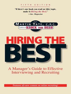 cover image of Hiring The Best